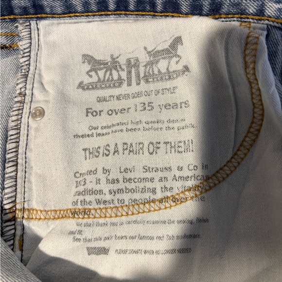 Levi’s Classic Blue Denim 505 Jeans. - Picture 6 of 6